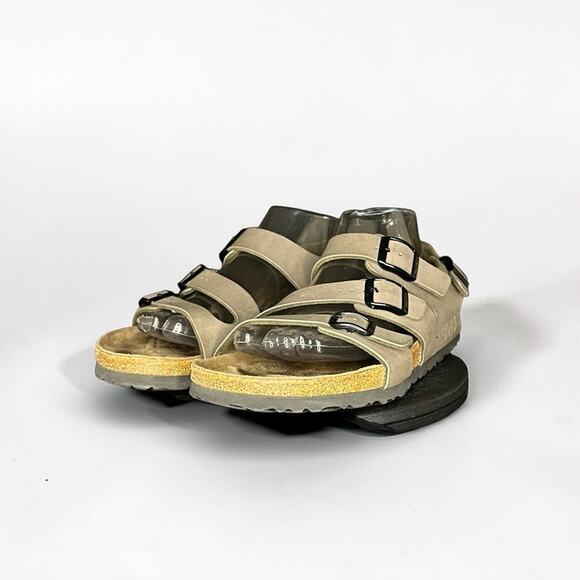 Birkenstock Birki's Canberra Ellice Triple Strap Sandal Shoes Womens EU 40 US 9 - Picture 2 of 6